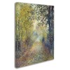 Trademark Fine Art Renoir 'In The Woods' Canvas Art, 14x19 AA01073-C1419GG